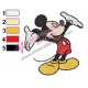 Mickey Mouse Cartoon Embroidery 2